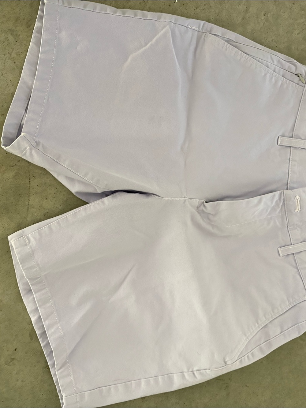 Bonobos Light Lavender Shorts with Subtle Floral Lining